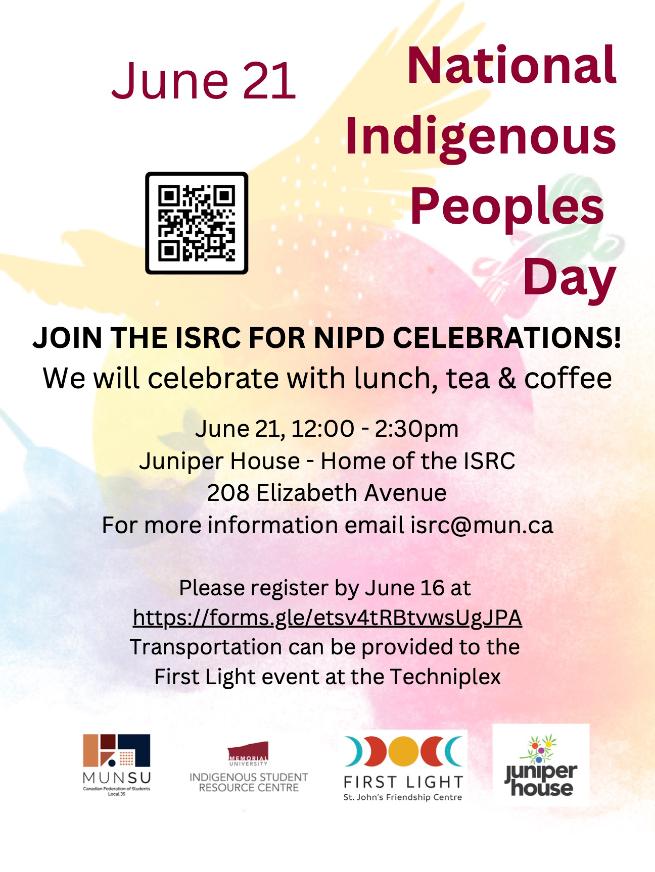 National Indigenous Peoples Day 2023 Events Poster